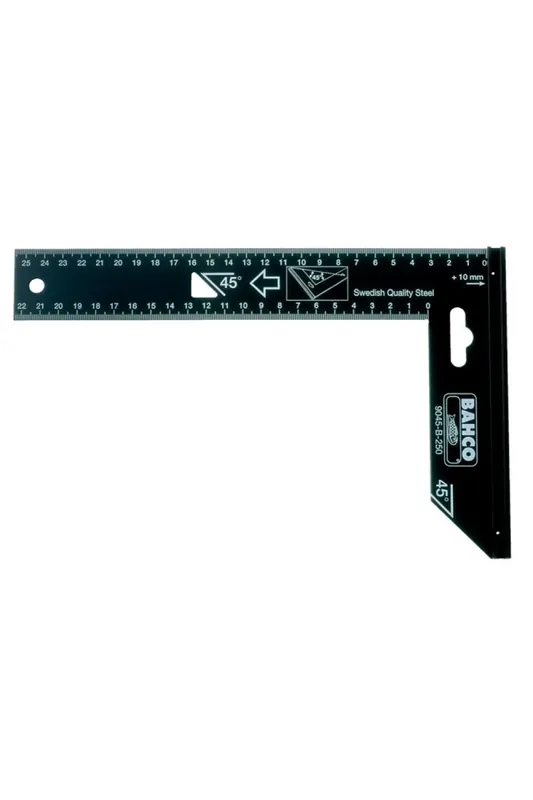 Bahco 9045-B-200 - Équerres de charpentier avec lame en acier