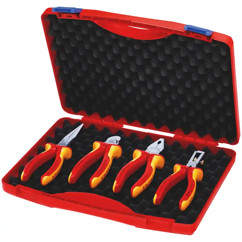Knipex 00 20 15 - Coffret d‘outils "RED" Électro Set 1