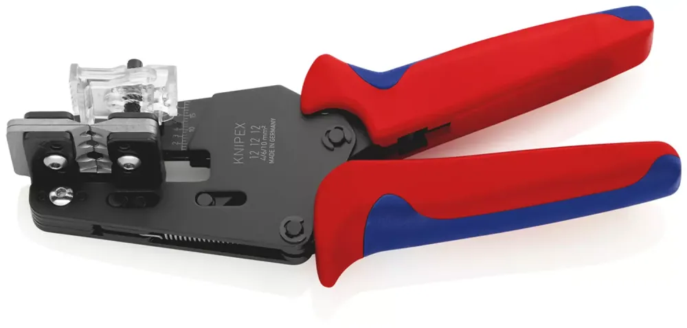 Knipex 12 12 12 - Pince à dénuder de précision avec couteaux de forme