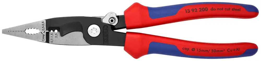 Knipex 1392200 Pince d‘installation - Électro - 200mm