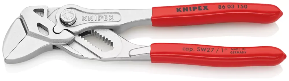 Knipex 86 03 150 Mini clé à molette - 150mm - 27mm