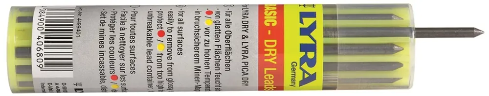 Lyra 4499102 Lyra Dry - Mines de rechange - graphite (12pcs)