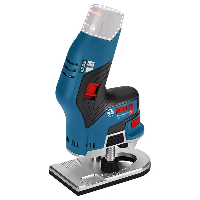 Bosch 06016B0002 - Affleureuse sans fil GKF 12V-8 C&G (machine seule)
