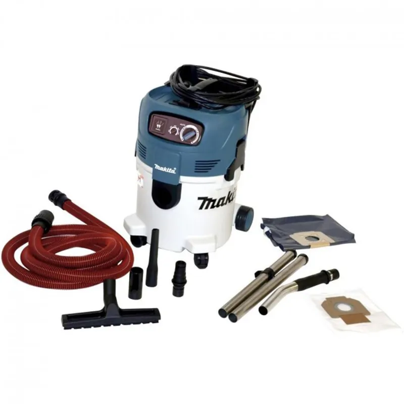 Makita VC3012M Aspirateur de chantier - 1200 W - Classe M - 30 L