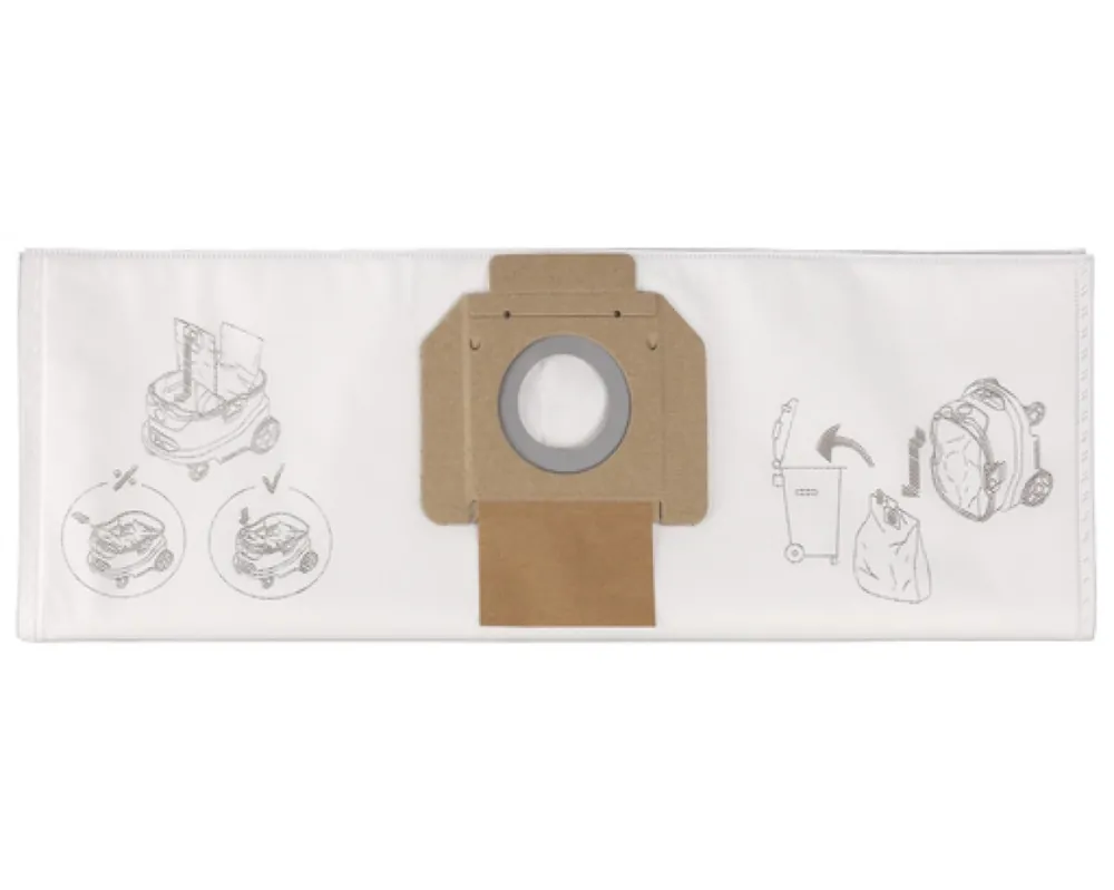 Makita W107418353 VC4210L / M Sac à poussière en polaire pour VC4210L / M (5 pièces)