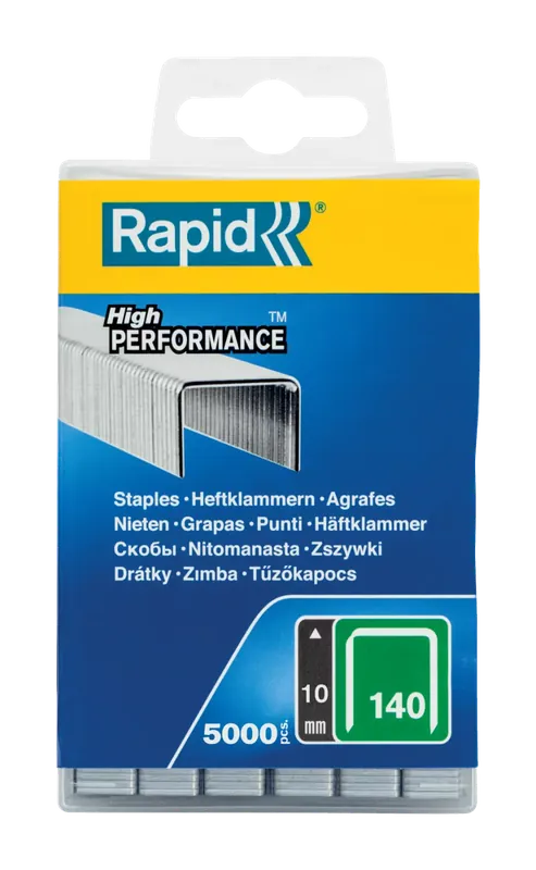 Rapid 163874 Agrafes en fil plat n°140/10 mm