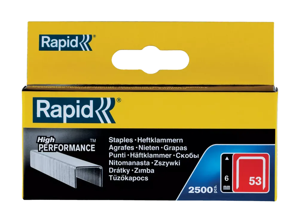 Rapid 163916 Agrafes en fil fin n° 53