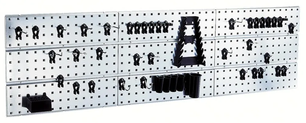Raaco 109659 Mur d‘outils en acier en vrac