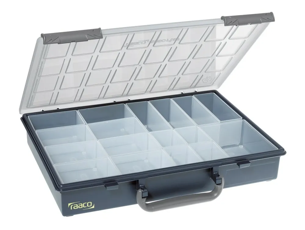 Raaco 136228 Assorter Organizer - 17 compartiments - 57 x 261 x 338mm