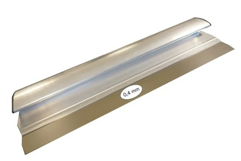 Super Prof 0.086.57 Couteau à chatterton à profil confortable - Aluminium - 0.4 x 140 x 570mm