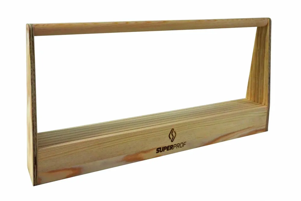 Super Prof 0.071.00 Spatule de plâtrier - Bois - 630 x 85 x 300mm - 8.50 x 63mm