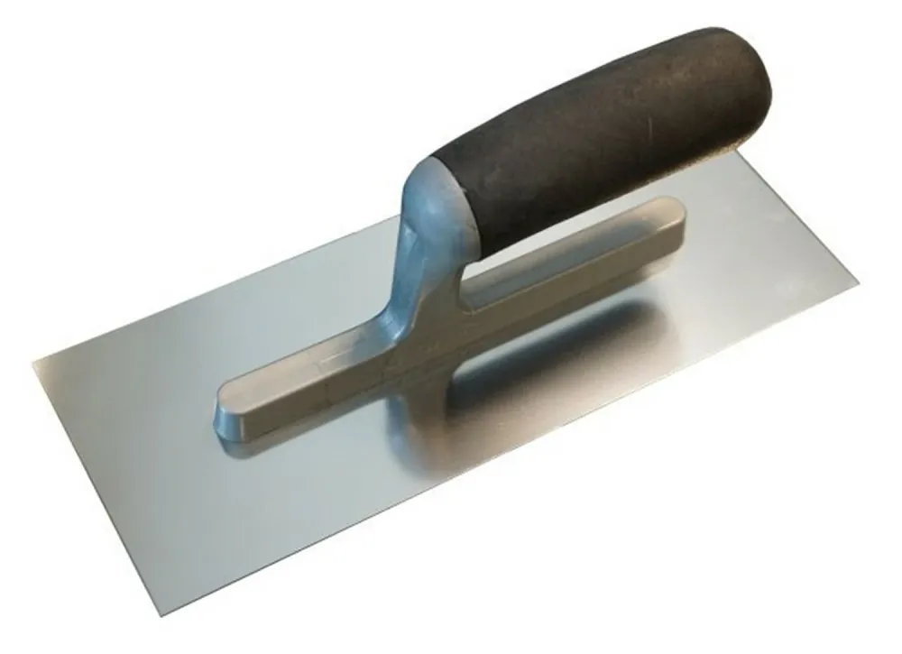 Super Prof 0.006.13 Truelle de plâtrier - Acier inoxydable - SuperSoft - 100 x 260mm