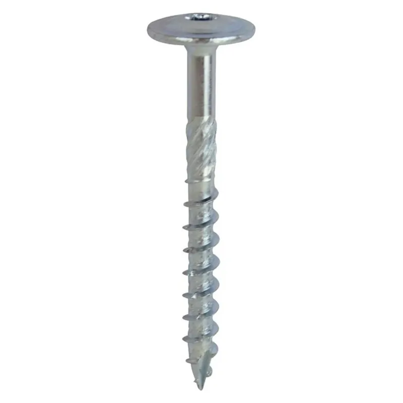 Woodies 61760371 Vis à tête fraisée Ultimate - Acier trempé - Zingué - Filetage doré - T30 - 6.0 x 40mm (100pcs)