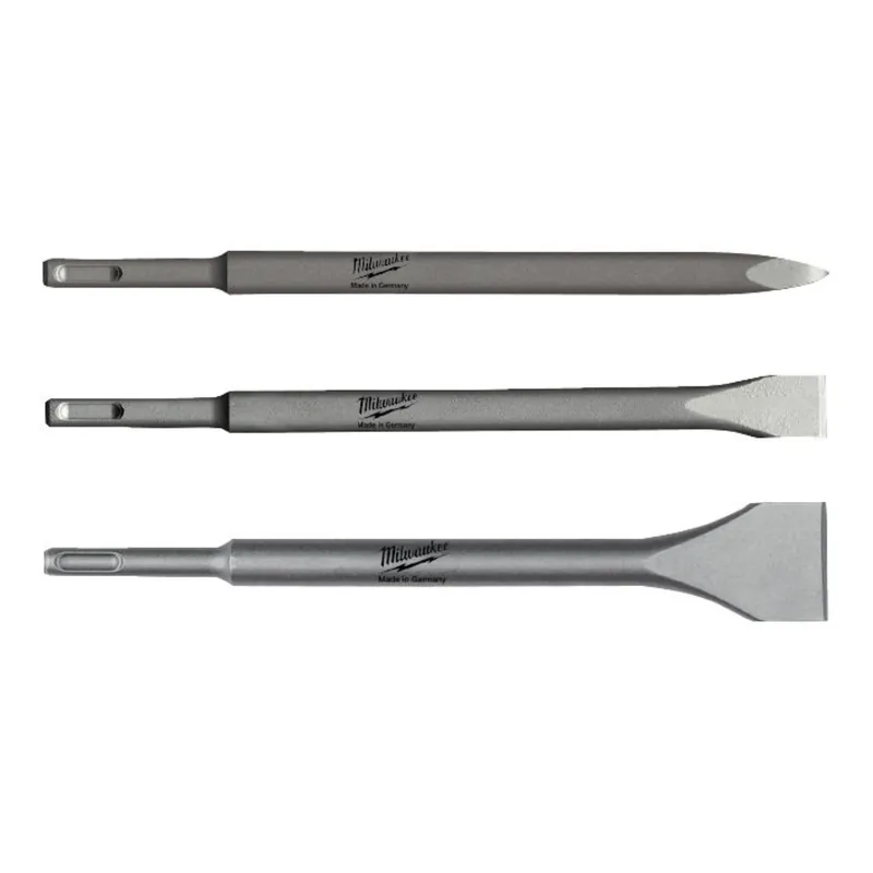 Milwaukee 4932430001 Set burins SDS+ - (3 pièces)