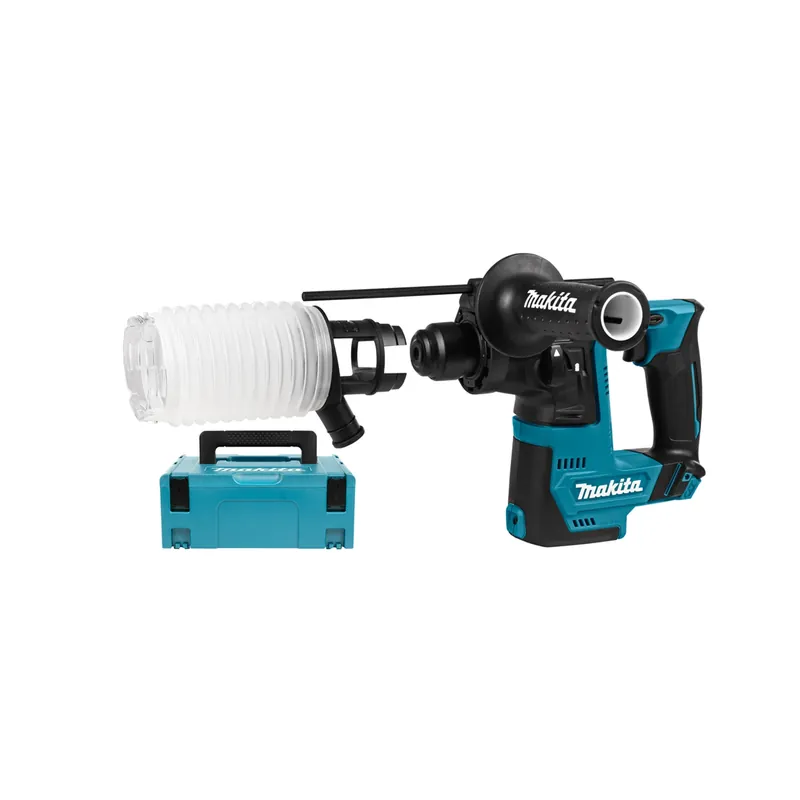 Marteau perforateur sans-fil Makita HR140DZJ - 10,8V Li-ion - Extracteur poussière - Mbox - Machine seule