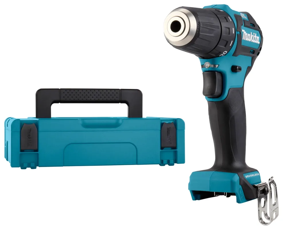 Perceuse visseuse sans-fil Makita DF332DZJ - 10,8V Li-ion - MAKPAC - Brushless - 35 Nm - Machine seule