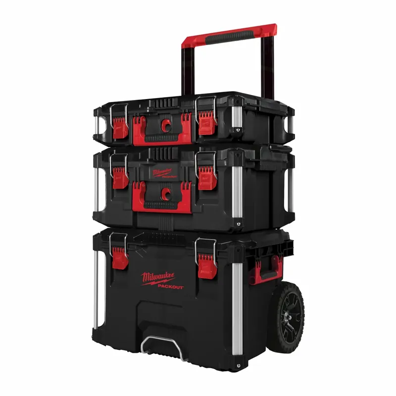 Milwaukee 4932464244 - Set de rangement complet - mallettes Packout 1 2 3