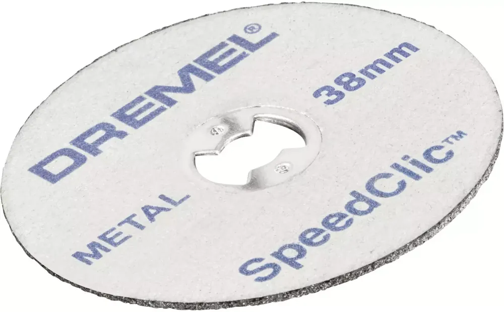 Dremel 2615S456JC - EZ SpeedClic pack de 5 disques à tronçonner pour la découpe des métaux.