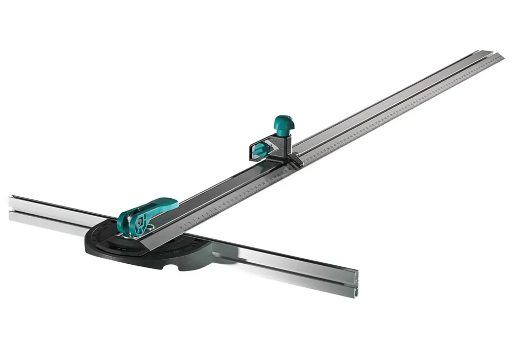 T-rail Wolfcraft 4008000 avec parallelsnijder - 1000mm