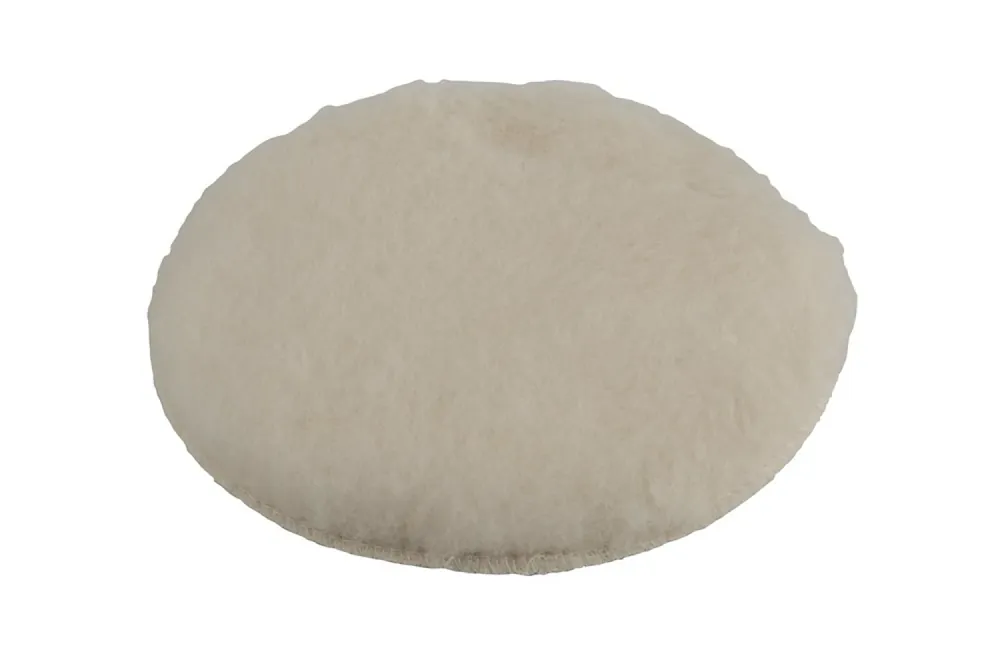 Wolfcraft 3163000 Disque de Polissage en Laine de Mouton - 180mm