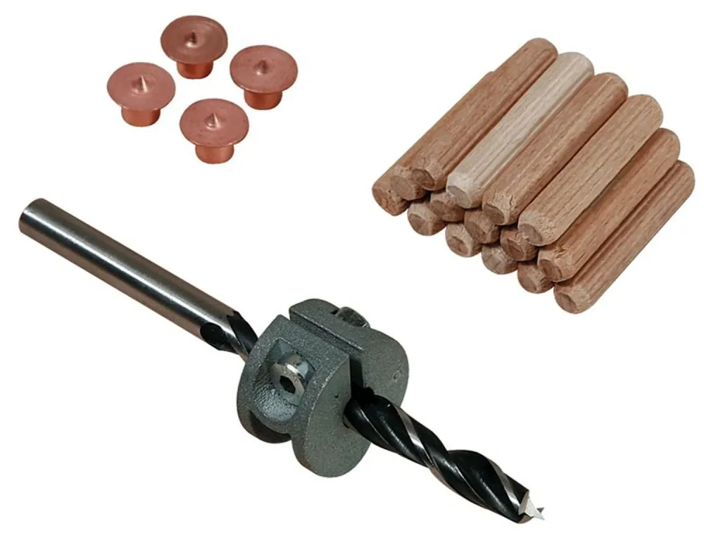 Wolfcraft 2916000 Jeu de goujons - 6mm (29pcs)