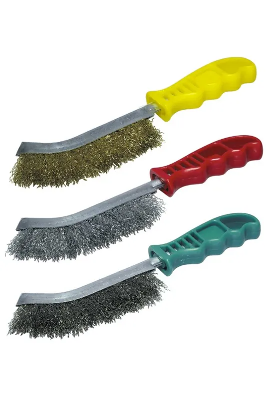 Wolfcraft 2138000 Ensemble de brosse métallique (3e)