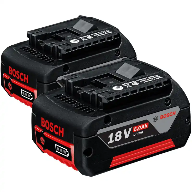 Bosch GBA 18V 5,0 Ah (2 pièces)