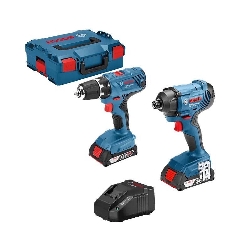 Bosch 06019G5101 - Toolkit sans fil Combokit GDR 18V-160 + GSR 18V-21