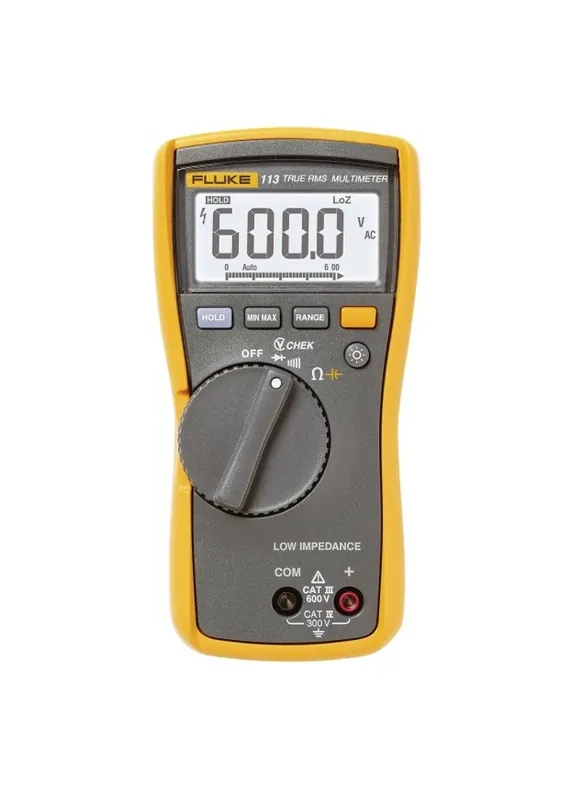 Fluke 113 EUR Multimètre numérique True-RMS - AC 600V
