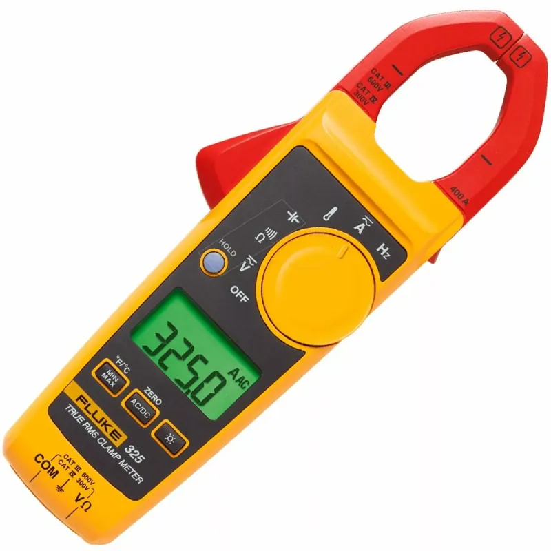 Fluke 325 Pince multimètre TRMS avec mesure de température - AC/DC 600V & 400A