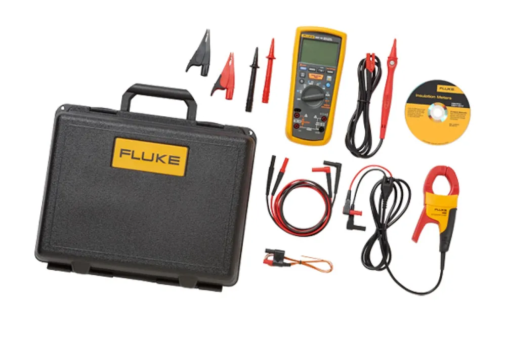 Fluke 1587/I400 FC multimètre numérique d’isolement TRMS dans coffret avec pince de courant - Fluke Connect - AC/DC 1000V & AC 400A