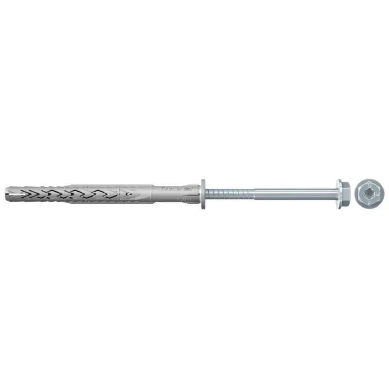 Fischer 522723 - Fixation pour cadres SXRL 10 x 140 FUS en acier électrozingué (50pcs) SXRL 10 x 140 FUS