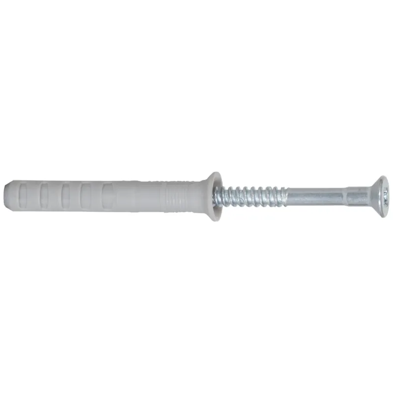 Fischer 50358 - Cheville à frapper N 8 x 80/40 S à collerette fraisée et clou en acier électrozingué (50pcs) N 8 x 80/40 S (50)
