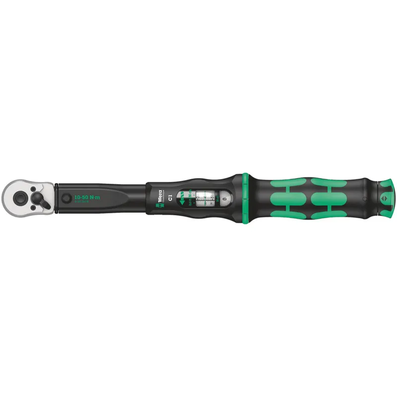 Wera Clé dynamométrique à cliquet Click-Torque C 1﻿, 10-50 Nm, 1/2" x 10-50 Nm
