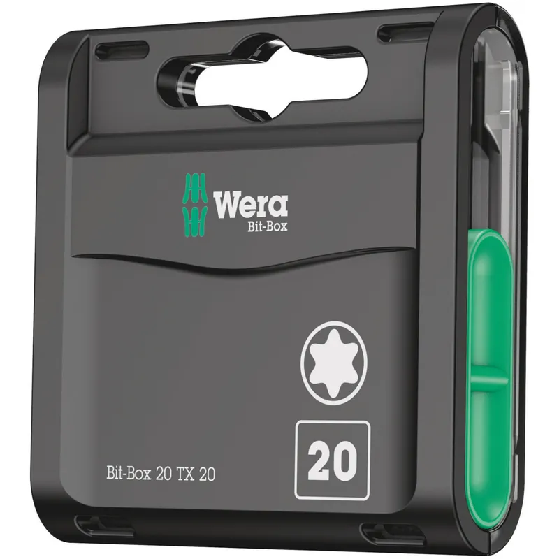 Wera Bit-Box 20 TX, TX 20 x 25 mm, 20 pièces