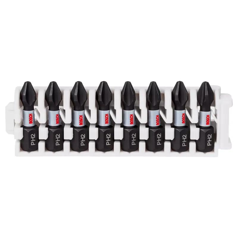 Bosch 2608522324 - Embout de vissage Impact Control PH2, 25 mm 8x