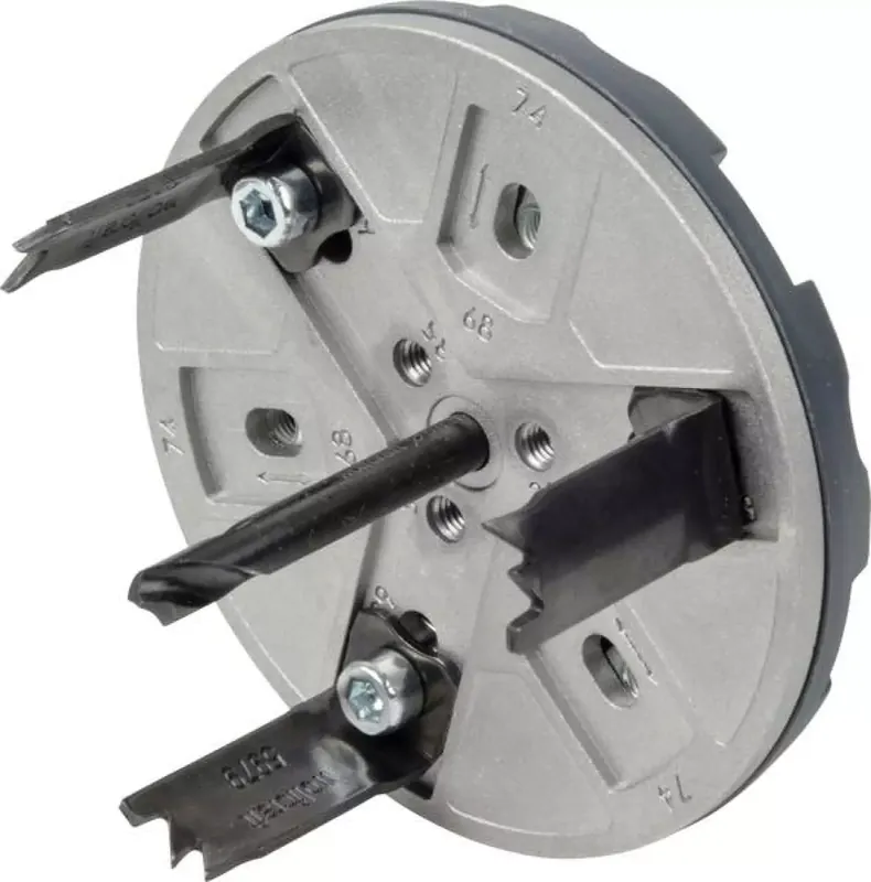 Wolfcraft 5983000 Saw à trou réglable - Électricité - 35-83 mm