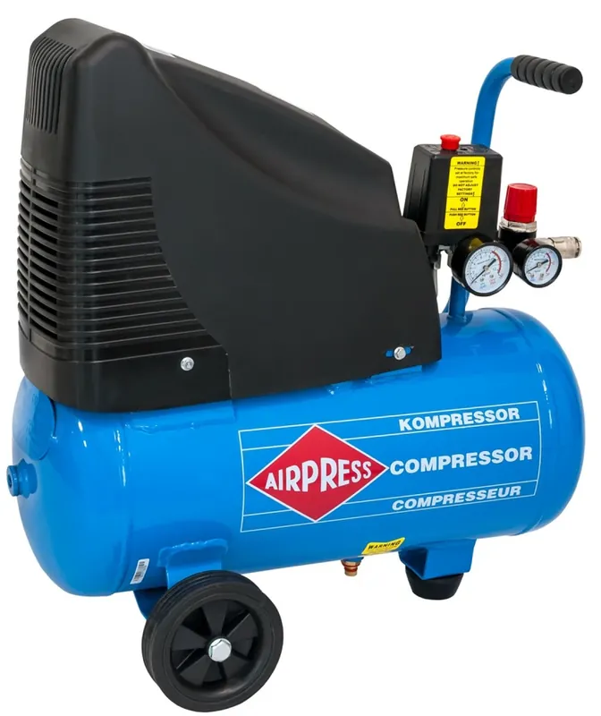 Airpress 36741-K1 - Compresseur HLO Sans Huile 215-25 8 bar 1,5 cv 172 l/min 24 l