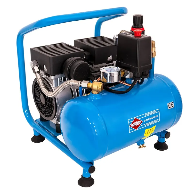 Airpress 36743 - Compresseur Silencieux L 6-95 8 bar 0,6 cv 25 l/min 6 l