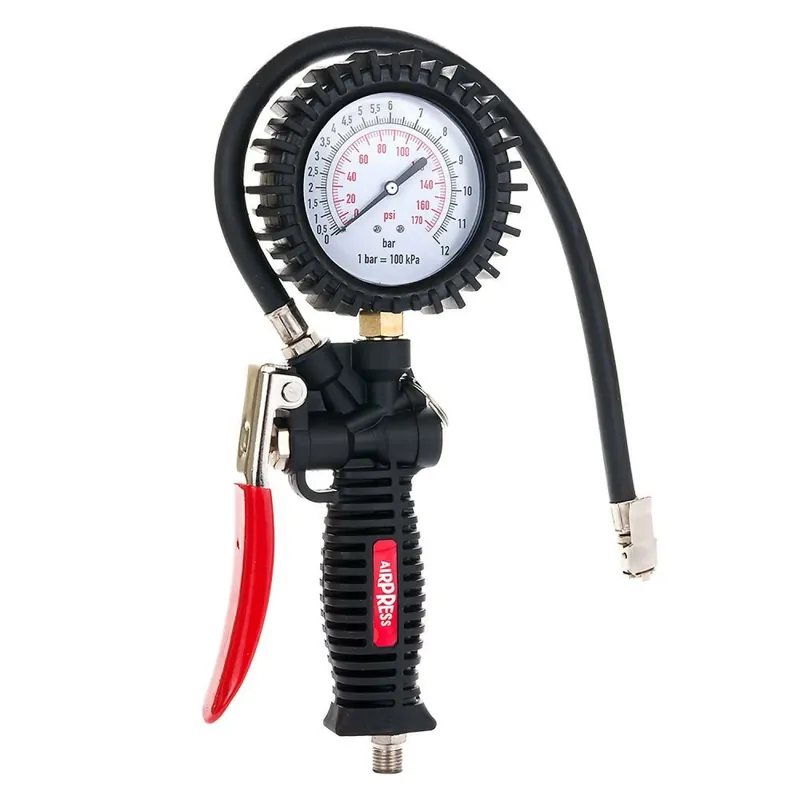 Airpress 42078 - Gonfleur horizontal avec raccords 12 bar