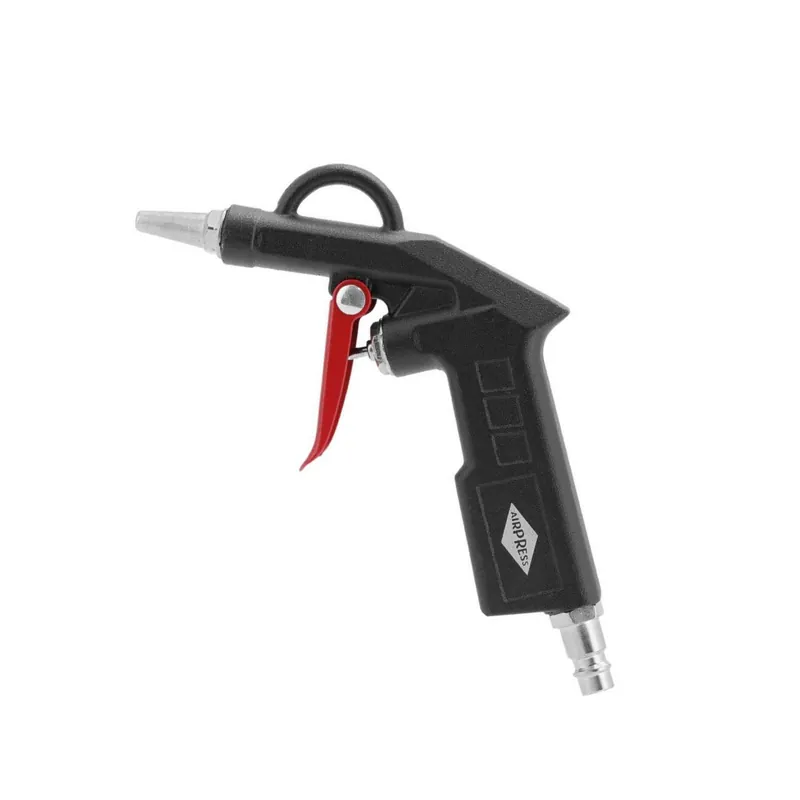 Airpress 4300001 - Soufflette avec bec court et raccords enfichables 6 bar