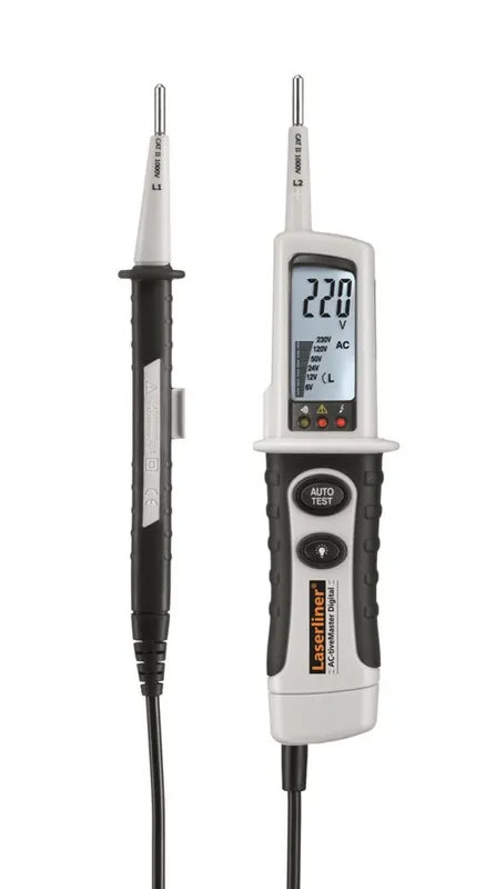 Laserliner AC-tiveMaster Testeur de tension numérique avec écran LCD - AC/DC 6-690 V