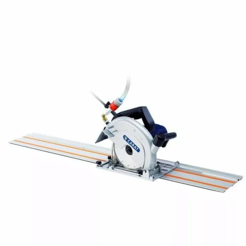 Carat TC-1800 Scie à carreaux manuelle avec rails de guidage dans un coffret - 1800 W - 125 x 22,2 mm