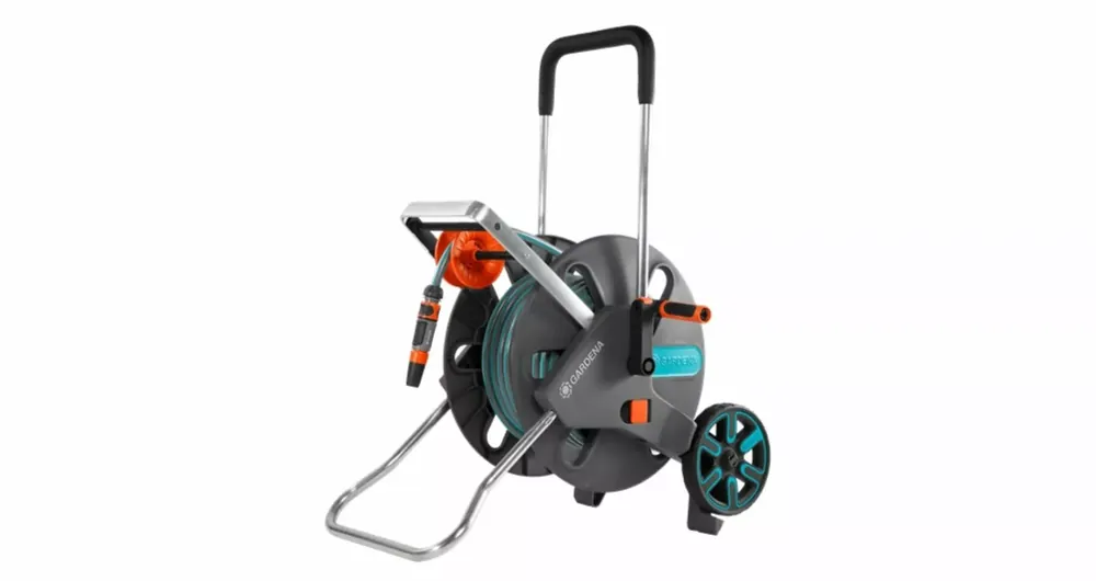 Gardena AquaRoll L Easy Set de chariot à tuyau - 1/2‘‘ x 50 m