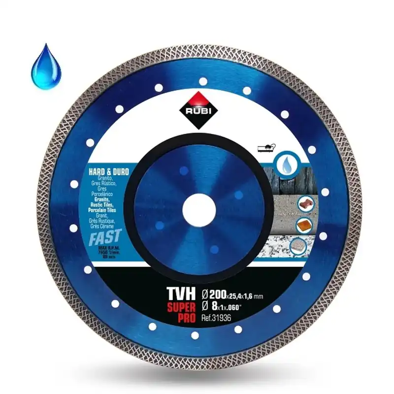 Rubi - Disque diamant pour matériaux durs TURBO VIPER TVH-200 SUPERPRO