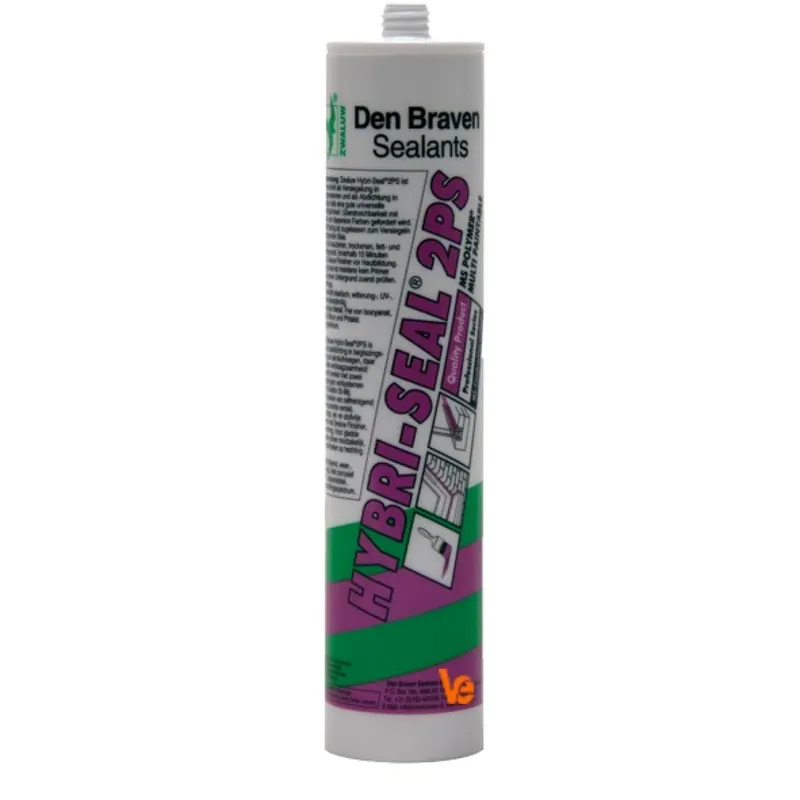 Zwaluw Den Braven Hygiène 2PS noir cartouche 290ml