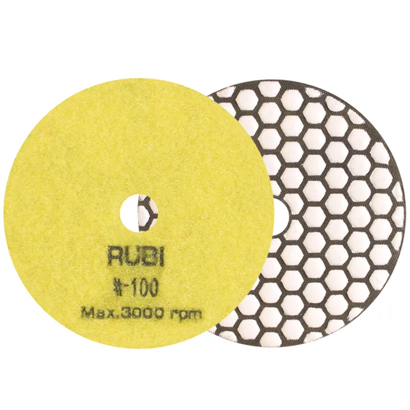 Rubi - Tampons de polissage sec