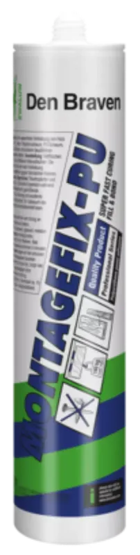Zwaluw Den Braven 10797100 Adhésif de montage Montagefix-PU - Beige - 310ml