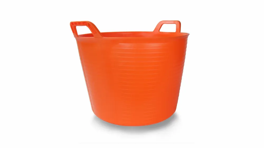 Rubi 88724 Bac en plastique renforcé Flextub- 40 L - Orange