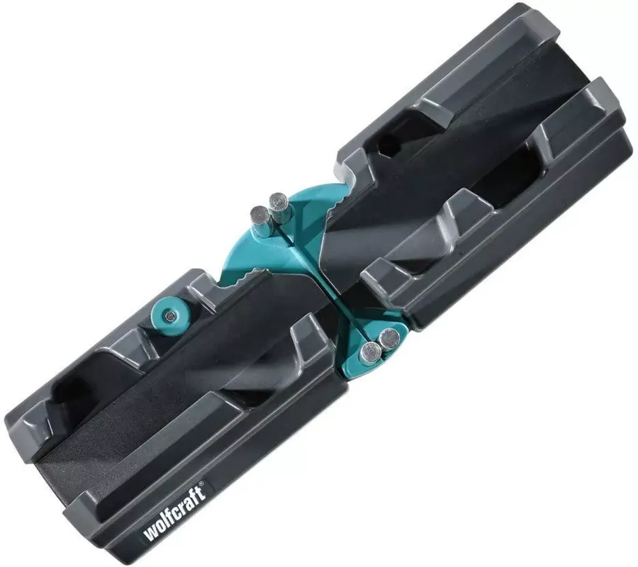Wolfcraft 6948200 verstekbak deux crochets 2 en 1 - 100mm